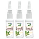 3 Pack All-Natural Nasal Moisturizer Spray with 100% Pharmaceutical Grade Sesame Oil 0.75fl. to Soothe & Moisturize Dry Nose, Organic Nasal Lubricant & Decongestant for Dry Nose Relief