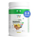 Little Joys Nutrimix Nutrition Powder 350g | 2-6 Years | Naturally Sweetened With Jaggery & Dates | Supports Immunity | With Ragi, Bajra, Almonds | Vanilla Flavour