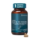 ZEROHARM Back to Teens | Maca Root, Safed Musli, Horny Goat Weed for Energy, Stamina, Endurance & Performance | Nano Formulated Supplement for Men & Women | High Potency 60 Tablets