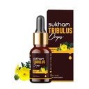 Tribulus Terrestris płynne krople TTT- 120 Tribulus Extract 124; Trzecia strona Lab Tested 124; do odzysku i wydajności - 1 FL.OZ (40 Sług) z saponiny i flawonoidy, Bezalkoholowy koncentrat płynny
