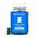 BEARVANA Peach Support Gummies dla kobiet 124; Suplement ziołowy z 9 Botanicals w tym Maca Root, Kozieradka i Ginger Department 124; Witaminy zasadnicze 124; Berry Flavor Department 124; 60 Gummies