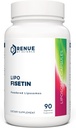 Renue By Science Fisetin Between 124; 90 Liposomal Fisetin Supplements - 150mg Fisetin per Serving Between 124; Senolitic Supplements Between 124; Bioavailable Formuła dla Zwiększonego Wchłaniania Between 124; Non-GMO & Made in The USA