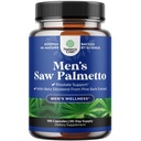 Nature Craft Saw Palmetto for Men with Beta Sitosterol - Saw Palmetto Extract Prostate Health Supplement for Men Bladder Control and Prostate Supplement - Przywracanie suplementu do włosów