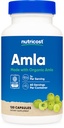 Nutricost Amla 1000mg, 120 Kapsułki wegetariańskie - CCOF Certified Made with Organic, Non-GMO, Gluten Free, 60 Sług