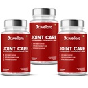 DR WELLORA Joint Care Capsules with Glucosamine, Chondroitin & MSM | Joint Mobility, Cartilage & Flexibility Support | Herbal Joint Health Supplement for Men & Women | 180 Capsules