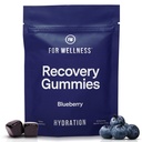 Do Wellness Recovery Gumies Hydrate 124; Blueberry Electrolyte & Suplementy przeciwutleniające do nawadniania, Energii i Post- Workout Performance 124; Wegan, Non-GMO, 30 Count