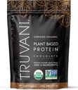Truvani Vegan Pea Protein Powder Building 124; Czekolada Building 124; 20 g Organic Plant Based Protein Between 124; 10 Sług Building 124; Keto Building 124; Gluten & Dairy Free 124; Niskie węglowodory 124; Brak dodawanego cukru