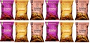 Khari Foods Healhty Crispies Combo, Tandoori Ragi, Peri Peri Beetroot, Masala Oats Chips, No Palm Oil, No Maida, Millet Goodness, Fibre Rich, Zero Cholestrol, Gluten Free Vegan Snacks (50g x 6 Combo)