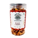 Mepii Bites Ragi Chips | Crunchy Millet Snack High Fibre | 150g
