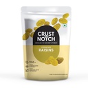 CrustNotch Raisins | Rich in Iron & Vitamin B Fibre & Potassium | Golden Kishmish | Dry Fruits | Healthy and Tasty Snacks | Dried Grapes | (450 gm)