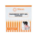 Sitaram Ayurveda FlexiNeck Softgel Capsules | Supports Neck Comfort, Mobility & Muscle Relaxation | with Guggulu & Ashwagandha | 100 Nos