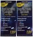 Kirkland Signature fast acting Lactase, (2 opakowania), 360 Ct Caplets