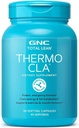 GNC Total Lean Thermo CLA 124; Paliwa Energia i metabolizm tłuszczu, Wspomaga ćwiczenia i odzysk mięśni 124; 90 Kapsułki Softgel