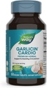 Nature 's Way Garlicin Cardio Premium Herbal Healthy Circulation Support * 350 mg na serwowanie 90 tabletek