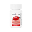 GeriCare Ferrous Sulote Tablets 325 mg, Żelazo elementarne 65 mg suplement żelaza wysokiej mocy 124; Suplement diety 100 Hrabia. (Opakowanie 1)