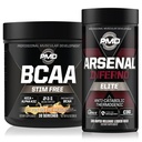 PMD Sports Arsenal X Inferno Superior Fast- działający płynnego żelu Termogeniczne spalanie tłuszczu (120 żele płynne) Sports BCAA do odzyskiwania i wydajności- Zabawa na plaży (30 Służenie)