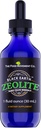 Czarny Zeolit Ziemi z Humic Fulvic Acids Ślad Minerały dla dorosłych i dzieci Detox, Gut Zdrowie i Wsparcie immunologiczne - suplement 1 oz płynnych kropli