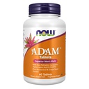 Teraz suplementy żywności, ADAM ™ Multivitamin mężczyzn z Saw Palmetto, Lycopene, kwas liponowy alfa i CoQ10, Plus Natural Resveratrol & Grape Seed Extract, 60 Tabletki