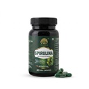 Spirulina Capsules 60 Veg Capsules, Spirulina Green Superfood Supplement for Daily Nutritional Support, Easy to Consume Capsules for Men and Women