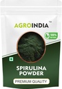 Spirulina Powder 100% Natural And Pure With No Added Preservatives 50g- Spirulina Powder for face, Dried Protein Green Algae Powder- Rich in Iron, Calcium, Potassium- Boost Energy & Immunity, Supports Digestion (50gm)