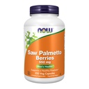 Teraz suplementy żywności, Saw Palmetto Berries (Serenoa repens) 550 mg, Zdrowie mężczyzn *, 250 Kapsułki Veg