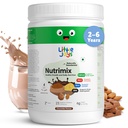 Little Joys Chocolate Nutrimix 350g Powder | 2-6 Years | Naturally Sweetened With Jaggery & Dates | 23 essential Vitamin & minerals | 5g protein per serving | Supports Immunity | with Ragi, Bajra, Almonds