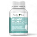 Zdrowa Pielęgnacja Ginkgo Biloba 2000mg 100 Kapsułki australijskie Made