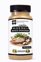 Heilen Biopharm Peruvian Black Maca Root Powder | Traditional Herb for Stamina & Energy Support | 100g Pack of 1 | Plant-Based Supplement | No Preservatives