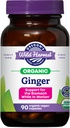 Oregon 's Wild Harvest, Certified Organic Ginger Kapsułki dla wsparcia stomachów, Non-GMO, 1000 MGS, 90 Count