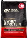 Optimum Nutrition Gold Standard 100% Proszek białkowy serwatki, Podwójnie bogata czekolada 10 funt (Opakowanie może Vary)