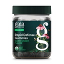 Gaia Herbs Organic immunologiczne Gummies Rapid Defense - Wspiera odporność - z Propolis, Ginger, i Echinacea - 60 Wegan Gummies (30- Day Supply)