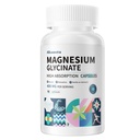 Magnezu Glicynian 400 MG na Podawanie 100% Chelated do Wysokiej Absorpcji, Delikatny na żołądku, Non-GMO, 90 Kapsułki wegetariańskie