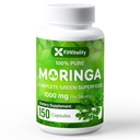 Moringa Kapsułki 124; 150 Kapsułki 124; Moringa Oleifera 124; 10,000 mg 124; 100% Czysty & Naturalny Kapsułki 124; Non-GMO i Gluten Wolny Suplement Biżuteria 124; Kompletny Zielony Superfood 124; Moringa Leaf Extract Powder