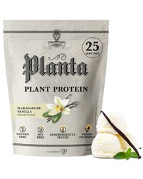 Ambrosia Planta - Premium Plant- Protein based 124; Vegan & Keto Friendly & 124; Smakosze bez kwitnienia lub stomach Usset 124; Gluten & Soy Wolny 124; Nie Dodano cukru 124; 25 Sług 124; Wanilia
