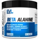 Evlution Nutrition Beta- Alanina - Wspiera wytrzymałość mięśni, intensywne szkolenie i wytrzymałość - 1.6g Czysta Beta- Alanina na Podawanie - Regeneracja - Suplement diety - Proszek niełuskany - 125 Służenie