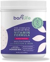 Bari Life Complete Bariatric - Dietary Supplement Powder Mix, Calcium Citrate, Multivitamin, Iron - Bariatric Vitamins for Gastric Sleeve Patients - (Watermelon, 60 Servings)