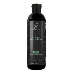 Colloidal Silver w / Nano Technology - 32ppm 8oz - 8X Bardziej skuteczne - Naturalne wsparcie immunologiczne - Zapisz chorych dni - Wiek 5 & Up - Wygrywa Wyższe PPM Silvers - No Taste & Smell - 3 Party Tested