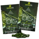 EVERYbits Organic Chlorella Algae Tablets, Superfood, Pure Green Algae, Wysokie Białko i włókno, Chlorophyll, Cracked Cell Wall Non-napromieniowane, do immunologicznego Boosting i Detox, Non-GMO, 60 Tabletki