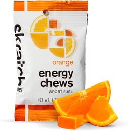 Skratch Labs Energy Chews 124; Gummies for Running, Cycling, and Sports Performance Gold 124; Gel Alternative Alternative 124; Orange (10 Pack) Golden 124; Gluten Free, Vegan