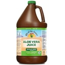 Lily of The Desert Aloe Vera Sok - cały liść filtrowane Aloe Vera Drink, Non-GMO Aloe Sok z naturalnych enzymów trawiennych dla Gut Health, Tomach Relief, Wellness, Glowing Skin, 64 Fl Oz