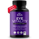 HerbaMe Eye Vitamin Suplement z luteiny, borówka, Beta Karoten, L- Tauryna, Cynk i Quercetin, 90 Kapsułki, Wspiera Vision, Ocular and Macular Health, Pomaga oczy Filter Blue Light