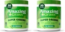 Paleta niesamowitych zieleni traw Superfood Proszek: Zielony Proszek z Digestive Enzymy i Probiotyki, Organic Spirulina, Chlorella, i Burak Root Powder, Oryginalny, 30 Sług (60 Sług ogółem)