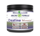 Amazing Formuły Mikronizowane Monohydrat Kreatyna w proszku Suplement DEVE 124; 5000 mg Per Serving EVE 124; Idealny suplement przed i po treningu EVE 124; Made in USA (1 LB, Unflavored)