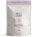 ProT Gold Collagen Protein Powder, 17g Protein Nano- Hydrolizowana trawa fed Collagen, Witamina C, 2 g Arginina na wsparcie rany, Gluten Free, Wszystkie naturalne, tłuszczu i cukru Free, 0g węglowodanów, Vanilla, 23 oz, 30