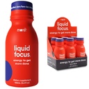 Więcej Labs Liquid Focus, Nootropic Smart Drink z mocnymi przeciwutleniaczami i Zioła Adaptogenetic dla energii i koncentracji, 150mg kofeiny (Opakowanie 6)