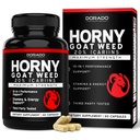 Napalona koza dla mężczyzn i kobiet - [20% ikaryny Max Strength] - Stamina, Endurance, Circulation, Joint & Back Support - Maca Root, Ginseng, Yohimbine, Tribulus, L- Arginina - USA Made - 60 Count