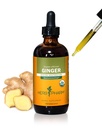 USDA Organic Ginger Root Extract *: Pokarm & Circulative Support Adoption 124; Ginger Tincture for Ocasional Nusea Next 124; Non- Bitter Vegan Digestive Supplement Adoptec 124; 4 Oz, do 3 miesięcy dostaw