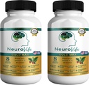NeuroVife Gold Max Brain Supplement Supplement Supplement 124; 8 Ekstraktów naturalnych z DHA, Vitamin A, C, B Complex Supplement 124; 60 Kapsułek Veggie 124; Made in USA (2)