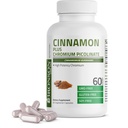 Bronson Cynamon Plus suplement pikolinian chromu, Chrom o dużej mocy, Non-GMO, 60 Kapsułki wegetariańskie