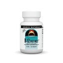 Źródło Naturals Witamina B- 12, Wspiera produkcję energii * 5 mg - 30 Szybki roztop Wegan Formuła